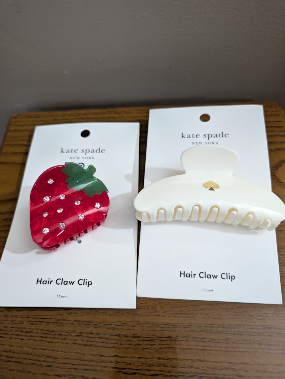 Kate Spade Hair Claw Clips